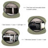 Picture of TULLIO Small Camera Bag Crossbody Nylon Sling Bag Purse Waterproof Dslr Bag Compatible with Nikon Sony for Men and Women Ash green