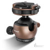 Picture of NEEWER Tripod Ball Head Mount Adapter, Low Profile Tripod Head Camera Ball Mount, Quick Lock with 1/4" QR Plate Compatible with Peak Design Capture Camera Clip, 360° Pan 90° Tilt, Max Load 22lb, GM32