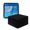Picture of Premium Lens Glasses Cleaning Cloth by Microfiber Wholesale | Black | 6”x6” | 10pk | Soft Microfiber Suede | Travel Size Reusable | No Lint Scratch-Free Durable | Lenses Glasses Phones