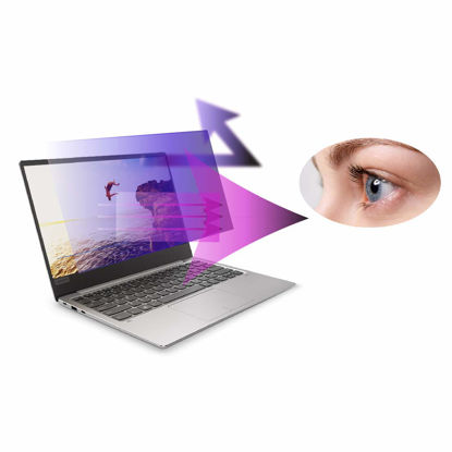 Picture of Premium Anti Blue Light and Anti Glare Screen Protector (2 Pack) for 17.3 inches Laptop with Aspect Ratio 16:9. Easy and Bubble Free Installation