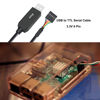 Picture of DTECH 3ft USB to TTL Serial Cable 3.3V 6 Pin UART Adapter Debug Cord Compatible with Windows 11 10 8 7 Linux MAC OS Genuine FT232RL Chip 6Pin 3v3 Level Signal 2.54mm Dupont Female Header