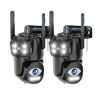 Picture of Security Cameras Outdoor Wifi,5G/2.4G Cameras for Home Security with Dual Lens,Motion tracking,Night Vision,24/7 continous record,Work With NVR/DVR Surveillance System,Weather Proof,SD/Cloud Storage