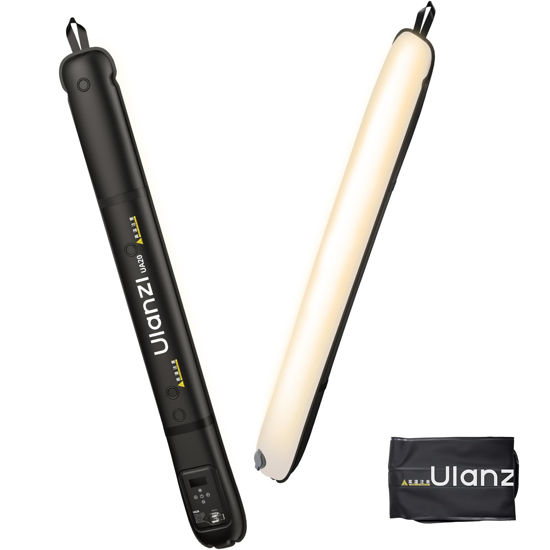Picture of Ulanzi UA20 20W Bi-Color Inflatable Tube Light, Portable Handheld Magnetic 2700K to 6500K CRI 95+ Air Video Streaming Light 1/4" Mount Photography Lighting Stick