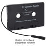 Picture of PUSOKEI Car Cassette Audio Receiver, Bluetooth 5.0 Cassette to Aux Adapter, Tape Player MP3 Cassette Player Adapters Audio Converter with Calling Function, Black