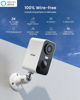 Picture of ieGeek Security Cameras Wireless Outdoor 2-Pack, 2K WiFi Surveillance Camera for Home Security, Battery Powered Security Cameras with Siren & Spotlight, AI Detection, App for Phone, IP65 Waterproof