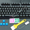 Picture of Atdcoek Keycap Puller Switch Pluller with Keyboard Cleaning Brush for Mechanical Keyboard, Stainless Steel Key Removal Tool