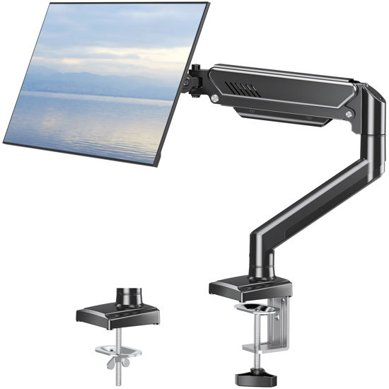 Single Monitor Mount Arm Fits Up To 32 Inch, Monitor Desk Mount Holds 4 4 22lbs Computer Screen Full Motion Gas Spring Desk Mount Vesa 75x75 100x100 Freelift Pro Color White&pid=otqwota1zg - View #5