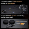 Picture of Fodsports FX8 Pro Motorcycle Communication Systems with Customized HRSQS Speakers, Dual-Chip Audio Multitasking, One-Click Fast Pairing, Music Sharing, FM 8 Riders Group Intercom, 1 Pack