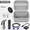 Picture of Mini Projector Case Compatible with Magcubic for Alwtniet for Limimart for Aubor for HIPPUS Portable Projector 4K 1080P Support, Storage Holder Organizer for accessories (Box Only) -Light Grey