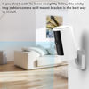 Picture of 3 Pack No Drill No Screws Wall Mount Bracket for Ring Indoor Cam(1st Gen and 2nd Gen), Strong Adhesive Ring Camera Mount, Undamaged, Easy to Install (White, Camera not Included)