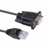 Picture of DB9 D Sub 9 Pin COM Port to RJ45 Serial Cable for APC Smart-UPS 5G, Compatible with APC 940-1525A or 940-0625A