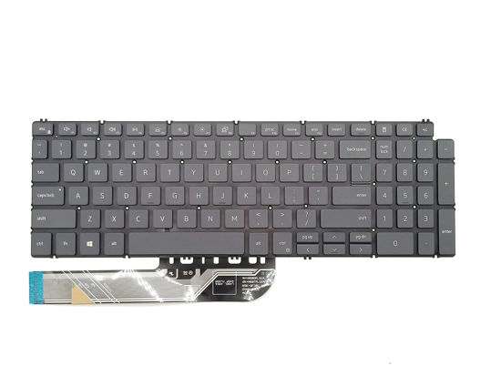 Picture of Replacement Keyboard for Dell inspiron 15 3501 3502 3505 5501 5502 5508 5584 5590 5593 5594 5598, inspiron 15 7500 7501 7590 7591, Latitude 3510 Series Laptop Black Frame with Backlit US Layout