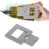 Picture of JIYIN Artist Viewfinder, View Finder with Sliding Mechanism ABS Plastic Optical Viewfinder Color Isolation View Catcher Gray Artist Tool for Painting Drawing Sketching Photography