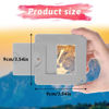Picture of JIYIN Artist Viewfinder, View Finder with Sliding Mechanism ABS Plastic Optical Viewfinder Color Isolation View Catcher Gray Artist Tool for Painting Drawing Sketching Photography