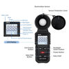Picture of Mcbazel Digital Luxmeter Photometer Light Meter Illuminance Light Meter with LCD Display, Measuring Lights 0.1-200,000 Lux