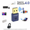 Picture of USB Bluetooth WiFi Adapter, Wireless Nano USB Network Adapter for Laptop Desktop PC Wi-Fi Dongle Compatible with Windows 10/7/8/8.1/XP Mac OS X 10.6-10.15.3