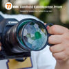 Picture of 77mm Handheld Kaleidoscope Filters, Special Effects Filter Prism Camera Lens,Dreamy Fog Effect Optical Crystal Photography Glass