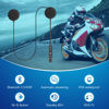 Picture of MAXTO Motorcycle Helmet Bluetooth Headset Outdoor Headset Hands-Free Speaker Bluetooth 5.3 EDR Wireless Motorcycle Headset Automatic anwser Motorcycle Headset High Sound Quality Headphone