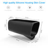 Picture of VOMENC Silicone Cover Skins for Outdoor Use, Compatible with Eufy Security eufyCam S3 Pro Camera, Easy Install Eufy Camera Case (2pack-Black)