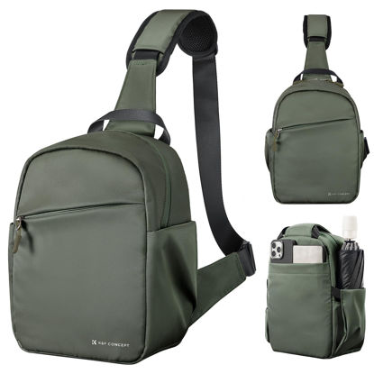 Picture of K&F Concept Small Camera Bag for Photographer, Camera Sling Crossbody bag for DSLR/SLR/Mirrorless Camera, Compact Camera Case for Men and Women