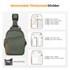 Picture of K&F Concept Small Camera Bag for Photographer, Camera Sling Crossbody bag for DSLR/SLR/Mirrorless Camera, Compact Camera Case for Men and Women