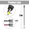 Picture of 2 PCS Trail Camera Power Cord,4.0x1.7mm DC External Power Cable Compatible with Tactacam Reveal X XB SK,Wise Eye,Covert Cameras, Snyper Cameras, etc. 4.0x1.7mm DC Plug Trail Game Camera