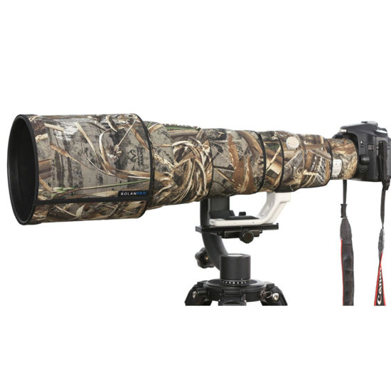 Picture of ROLANPRO Waterproof Lens Camouflage Coat for Canon EF 600mm F/4 L is II USM Camouflage Rain Cover Lens Protective Sleeve #9