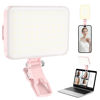 Picture of ALTSON 60 LED Portable Selfie Light Video Conference Lighting with Clip & Camera Tripod Adapter Rechargeable 2200mAh CRI 97+, 9 Light Modes for Phone iPhone Webcam Laptop Photo Makeup