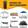 Picture of Ikerall Canopy Weights Bag Leg Weight for Pop up Canopy Tent, Sand Bags for Patio Umbrella Instant Outdoor Sun Shelter (Black)