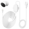 Picture of 25ft/7.5m Power Cable Compatible with Google Nest Cam Outdoor or Indoor, Battery(2nd Gen), Weatherproof 5V 2A Charging Cable for Nest Cam Continuously with One-Piece Molding Adapter