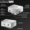 Picture of MEDALight F1 Mini Camera Flash Camera Flash Speedlite for Ricoh (GR3/GR3X,etc.) Fuji/Sony/Nikon/Canon,Digital Film Cameras,Portable Mini hot Shoe Flashlight for DSLR Cameras.(Silver)