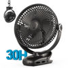 Picture of 10000mAh 30hrs Rechargeable Fan Portable, 8 Inch Clip on Fan, Battery Operated Fan, Golf Cart Fan, 4 Speeds, Sturdy Clamp, Quiet USB Fan for Desk Treadmill Camping Truck Outdoor Travel Home Office