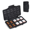 Picture of [Large Capacity] 60 Slots Memory Card Case for 20 SD and 40 TF Cards, Compact Size & Portable SD SDHC SDXC TF Micro SD Card Holder Organizer Storage Box, Anti-Shock Anti-Dust