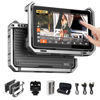 Picture of VILTROX DC-X2 2000 Nits Video Field Monitor Kit with Cage, 6 inch Touchscreen 4K HDMI DSLR On Camera Monitor with Sunshade Hood Battery, 1920X1080 HD Focus Peaking, 3D Lut, Full Waveform, RGB Parada