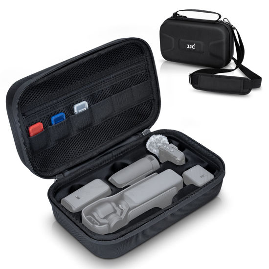Picture of Hard Shell Osmo Pocket 3 Case，Portable EVA Protective Bag with 136CM Long Shoulder Strap for DJI Osmo Pocket 3 Creator Combo,Waterproof Pocket 3 Accessories Storage Carry Case for Travel & Outdoor