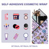 Picture of Walking Way Protective Wrap, Self-Adhesive Magic Cloth Camera Wrap, Universal Storage Cloth, Anti-Scratch, Dustproof, Washable Lens Pouch for DSLR, Smartphones, Laptops, Cosmetic, Household Items