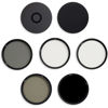 Picture of Urth 39mm 4-in-1 Magnetic Lens Filter Kit (Plus+) -UV, CPL, Neutral Density ND8, ND1000, Multi-Coated Optical Glass, Ultra-Slim Camera Lens Filters