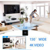 Picture of Mini Indoor Security Camera 4K Wireless WIFI Camera Home Indoor Camera Small Outdoor WiFi Pet Cameras,HD Tiny Nanny Cam Wide Angle Night Vision Home Door Camera,No Need WiFi Camera,For Home Security