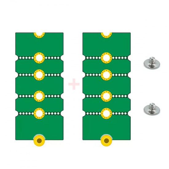 Picture of CY Card 2pcs/lot M2 NGFF NVME M.2 Extended Adapter Transfer 2230 2242 2260 2280 Change to Long Size SSD