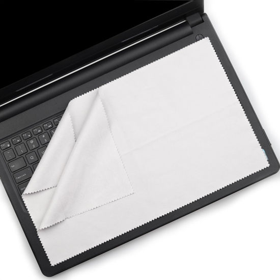 Picture of KEANBOLL Screen Cleaning Cloth, 2-Pack, 15.6 inch, HP Laptop Compatible, Microfiber, Suede Liner, Anti-Fingerprint, Matte Finish, Water Absorption, 2 Pieces