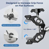 Picture of SMALLRIG Magic Arm Clamp Kit, Camera Mount Articulating Friction Arm w Super Clamp, w 1/4"-20 Screw and Thread Hole, for Camera, Light, Monitor, Webcam or Action Camera 1.5kg, for Table, Tube