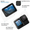 Picture of PCTC 10 PCS Hero 13 Screen Protector Fit for GoPro Hero 13 Black,9H Ultra Clear Tempered Glass Screen Only for Go Pro Hero 13 Accessories, Screen Protector & Silicone Lens Protective Cover