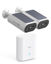 Picture of AOSU Solar Security Cameras Wireless Outdoor, 2Mins DIY Installation, No Subscription Cameras for Home Security System, 2K Color Night Vision Spotlight Camera, Local Storage, 5G& 2.4G WiFi, 2 Cam-kit