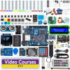 Picture of SunFounder Elite Explorer Kit with Original Arduino Uno R4 WiFi, RoHS Compliant, Bluetooth IoT ESP32 IIC LCD1602 OLED, Super Starter Kit, Online Tutorials & Video Courses for Beginners & Engineers