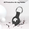 Picture of AirTag Holder AirTag Case Keychain Air Tag Holder, Silicone AirTags Key Ring Cases Tags Chain Apple GPS Item iTag Finders Accessories 4 Pack