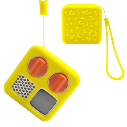 Picture of LeoTube Silicone Shell Cover Case for Yoto Mini Player, Silicone Protective Sleeve Case Compatible with Yoto Mini Bluetooth Speaker (Silicone Case Only, Machine not Included) (Yellow)