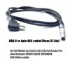 Picture of for komodo DJI cable The RSS-4PIN RED recording cable is suitable for Komodo DSMC2 BASE EXPANDER video camera recording connection cable adaptor DJI Focus Pro handle, ronin-sc/rsc2/rs3/rs4