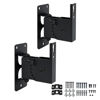 Picture of Howonder Speaker Wall Mount, Wall Speaker Mount ，All Metal Speaker Wall Mount Brackets for Small Speakers，Swivel & Tilt,Hold up to 30lbs，HD-618 (2Packs,Black)