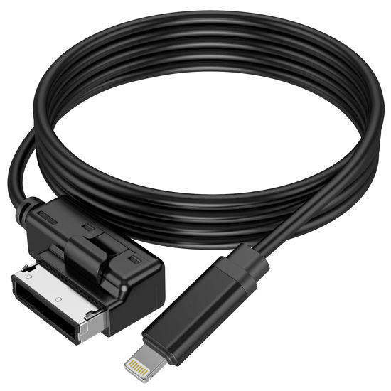 Picture of Drimfly AMI MMI Aux Cable - Compatible with Audi A3/A4/A5/A6/A7/A8/S4/S6/S8/Q5/Q7/R8/TT 2011-2016 with MMI 3G System