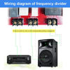 Picture of DriSentri 2 Way Crossover for Speaker, Universal 400W 2 Way Speaker Unit HiFi Home Speakers Audio Frequency Divider Crossover Filters